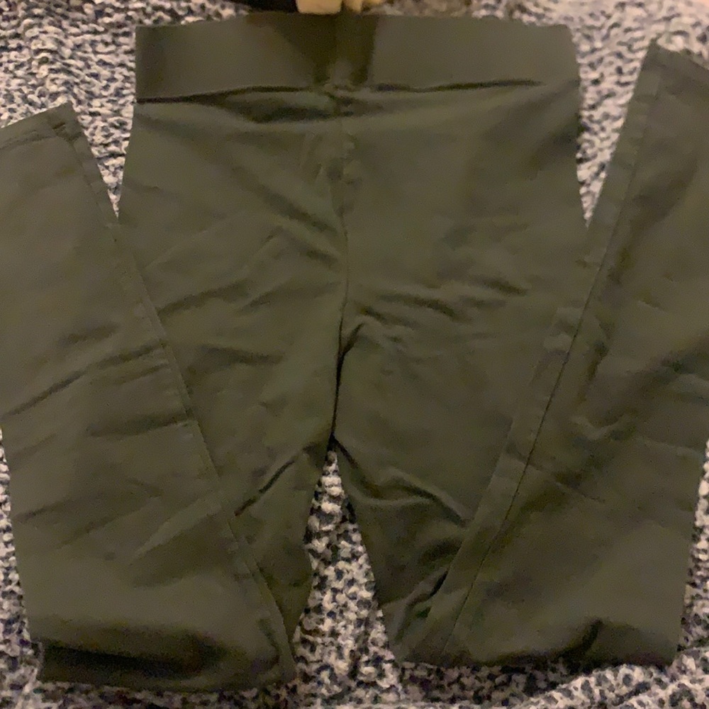 forever 21 jade green leggings. size medium